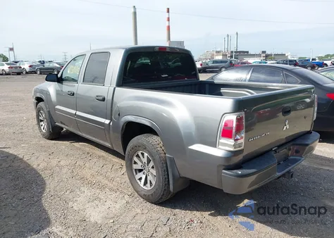 2008 Mitsubishi Raider Ls из США, поврежденный, VIN 1Z7HC28K68S619590